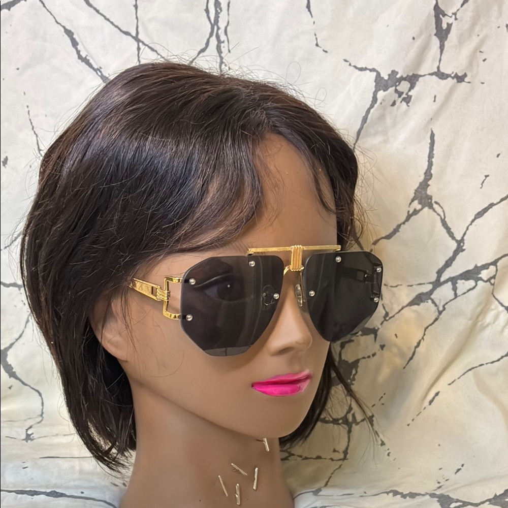 Stylish gold Accented Sunglasses by Baako Princess